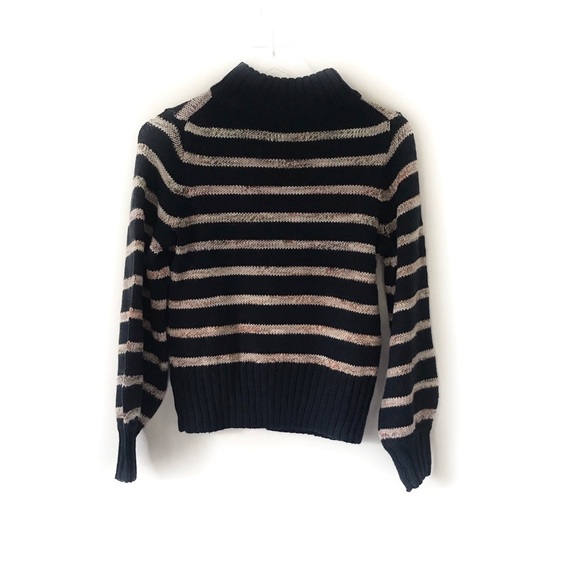 Madewell striped mock neck sweater - Picture 10 of 11
